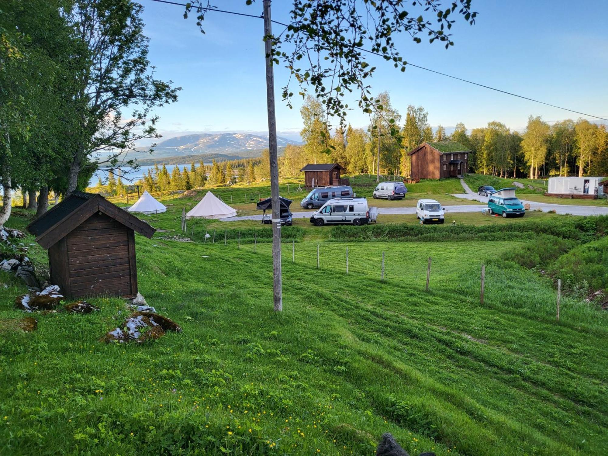 Telt 2 Hotel Hattfjelldal Bagian luar foto
